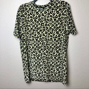 ASOS Velvour tee cheetah print MEEYOW!